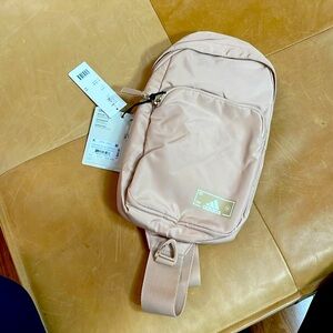 Magic beige adidas essentials 2 sling crossbody bag new